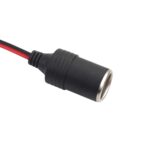 3360 12-24V 10A DIY Cargador de encendedor de cigarrillos soldado Enchufe hembra, 30cm - Imagen 3