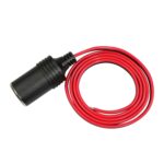 3360 12-24V 10A DIY Cargador de encendedor de cigarrillos soldado Enchufe hembra, 1m