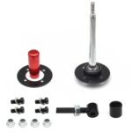 Perilla de palanca de cambio corta ajustable de 265 mm para automóvil para BMW, For BMW (Red) - Imagen 2