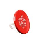 Adhesivo decorativo de arranque con un botón de fibra de carbono para coche para BMW Serie 3/G20/G05/G06/G07/G14/G29/F40/F44, One-button Start (Red) - Imagen 2
