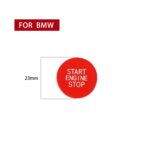Adhesivo decorativo de arranque con un botón de fibra de carbono para coche para BMW Serie 3/G20/G05/G06/G07/G14/G29/F40/F44, One-button Start (Red) - Imagen 4