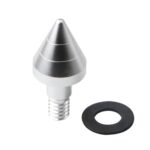 Cono de cola anticolisión trasera de coche de 2 uds para Mercedes Benz Smart 2009-2014, Pointed (Red) - Imagen 3