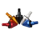 Cono de cola anticolisión trasera de coche de 2 uds para Mercedes Benz Smart 2009-2014, Pointed (Red) - Imagen 6