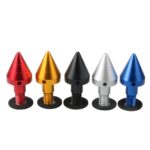 Cono de cola anticolisión trasera de coche de 2 uds para Mercedes Benz Smart 2009-2014, Pointed (Blue) - Imagen 7