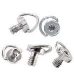 BEXIN LS076 2 PCS Tornillos de placa de liberación rápida 1/4 pulgada -20 Tornillos de montaje del adaptador - Imagen 5