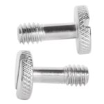 Bexin LS005 2 PCS 1/4 pulgadas Tornillos de rosca femenina DSLR Tornillos de montaje de la cámara