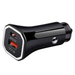 YSY-316PD20W QC3.0 USB + PD 20W USB-C / Type-C Polygon Dual Ports Cargador de coche de carga rápida, Car Charger - Imagen 3