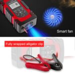 DEMUDA DC-80 Cargador de batería de automóvil 12V / 24V Tipo de reparación de pulso inteligente Batería de plomo-ácido, JP Plug - Imagen 5