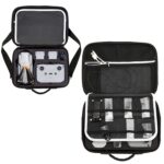Estuche portátil de transporte de viaje con almacenamiento de un solo hombro con separador de deflector para DJI Air 2S, For DJI Air 2S with Baffle Separator
