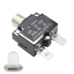 L2 Series 50V Car Overload Protector Restablecimiento manual DC Disyuntor con cubierta impermeable, 5A
