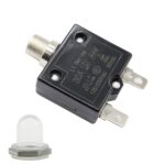 L2 Series 50V Car Overload Protector Restablecimiento manual DC Disyuntor con cubierta impermeable, 30A