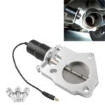 Motor de Control de válvulas de corte de escape eléctrico de carreras de acero inoxidable Universal para coche, 2 inch