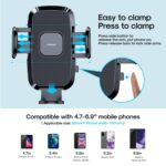 JOYROOM JR-ZS259 Soporte de coche mecánico de estiramiento giratorio de 360 ​​grados para teléfonos móviles de 4.7-6.9 pulgadas, Dashboard - Imagen 2