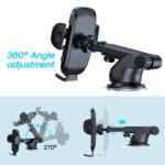 JOYROOM JR-ZS259 Soporte de coche mecánico de estiramiento giratorio de 360 ​​grados para teléfonos móviles de 4.7-6.9 pulgadas, Dashboard - Imagen 3