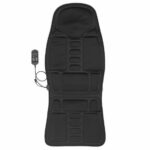 5 cabezales de masaje 8 modos Coche/hogar Cojín de asiento de masaje cervical multifuncional para todo el cuerpo, 5 Massage Heads EU Plug