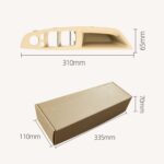 Reposabrazos de la puerta interior delantera izquierda del automóvil para BMW 5 Series F10 / F18, conducción izquierda - Imagen 3