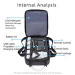 Bolsa de almacenamiento impermeable a prueba de golpes para un solo hombro, funda de transporte de viaje, caja para FIMI X8 mini, For FIMI X8 mini(Black Liner) - Imagen 3