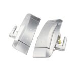 A5924 1 par de manijas exteriores de puerta de coche 80607-CD41E + 80606-CD01E para Nissan 350Z 2003-2009, CP-2593 - Imagen 2