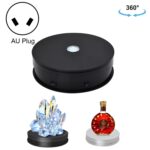 Tocadiscos giratorio eléctrico de 20cm, soporte de exhibición, accesorios de grabación de vídeo, tocadiscos para fotografía, 20cm 220V AU Plug