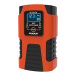 FOXSUR 2A / 6V / 12V Coche / Moto Cargador de batería inteligente completo de 3 etapas, 2A, EU Plug