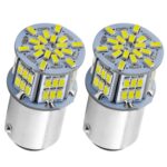 1 Par E0052 9-14V 1156-54SMD-2835 6000K 1080LM Luz blanca Decodación de automóvil Señal de giro de la señal de inversión - Imagen 2