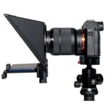 Teleprompter portátil FEELWORLD TP2 con anillo adaptador de lente de Control remoto Bluetooth para cámara SLR - Imagen 2