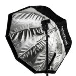 Godox Photo Studio Portable Octagon Speedlite Paraguas Softbox Reflector, 120cm - Imagen 5