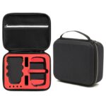 Bolsa de almacenamiento de estuche rígido de transporte de nylon a prueba de golpes para DJI Mavic Mini SE, For DJI Mini SE Black + Red Liner