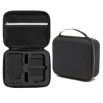 Bolsa de almacenamiento de estuche rígido de transporte de nylon a prueba de golpes para DJI Mavic Mini SE, For DJI Mini SE Black + Black Liner