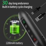 Repelente de perros ultrasónico Tsattine N10 con pantalla LED de electricidad y linterna - Imagen 4
