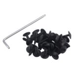 50 tornillos para guardabarros M5x16 con llave N90775001 para Audi, A5474
