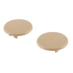 2 piezas de hebilla de cubierta de reposabrazos de coche 15279689 para Chevrolet, A6254-02 Beige
