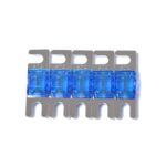 5 PCS Car Audio AFS Mini ANL 30A Fusible Nicked Plated, A0303 Blue