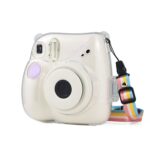 Estuche protector de cristal con correa, For FUJIFILM Instax mini 7+