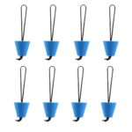 Tapón de drenaje de silicona para kayak, A6701 8 in 1 Blue
