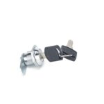 Cerradura de cilindro de 15 mm para cajones y gabinetes Cerraduras de leva, A2922-01 2 in 1