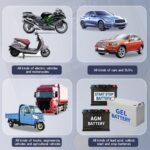 Comprobador de batería de coche FOXSUR FBT200 12V / 24V, FBT200 - Imagen 7
