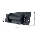 Manija de puerta exterior del lado izquierdo trasero del coche 15758172 para Chevrolet, A3412 - Imagen 5