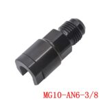 HF072-BK LS1 LS3 Fuel Rail Fuel Rail Connecte rápido Adaptador de línea de ajuste AN6 3/8 Tubo - Imagen 3
