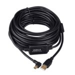 Codo Mini 5 pines a cable de datos de extensión de cámara USB 2.0, 20m - Imagen 3