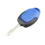 Carcasa de llave de coche recta Embrión redondo Embrión de metal Longitud 35 mm para Ford Transit 3 botones, A17 - Imagen 4