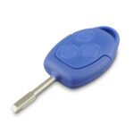 Carcasa de llave de coche recta Embrión redondo Embrión de metal Longitud 35 mm para Ford Transit 3 botones, A153 - Imagen 4