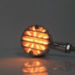 HP-Z056 1 par de señales de giro LED modificadas para motocicleta Retro para Harley, For Harley - Imagen 6
