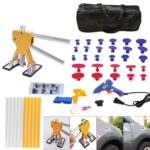 D6 44 en 1 kit de herramientas de reparación de abolladuras sin pintura para coche, D6 44 in 1 EU Plug