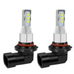 Luz antiniebla LED para coche DC 12V-24V 12W 1800LM, 9006