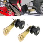 2 uds. Tensor de guía de rodillos de cadena para 110CC/125CC/140CC Quad Dirt Bike ATV, For 110CC Quad Dirt Bike ATV(Black)