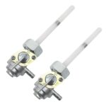 Válvula de grifo de combustible para motocicleta, llave de purga, interruptor de Gas para tanque de combustible para Honda CB400/CB500/CB550/CB750, 2 uds., For Honda (White)