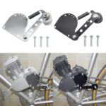 Tensor de guía de rodillos de cadena de bicicleta eléctrica, Black, Silver - Imagen 2