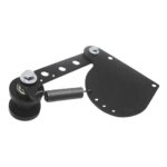 Tensor de guía de rodillos de cadena de bicicleta eléctrica, Black, Silver - Imagen 4