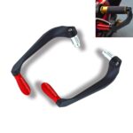 2 uds accesorios de modificación de motocicleta freno de mano de embrague de freno de engranaje con forma de bocina rayada